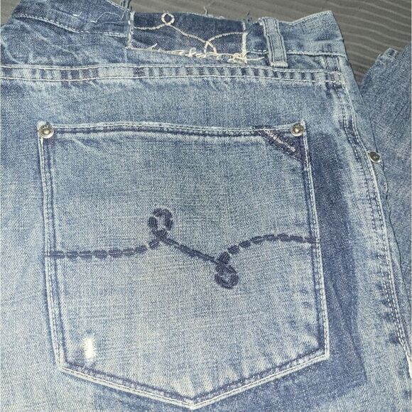 Authentic LRG VINTAGE JEANS 90s Streetwear - Picture 4 of 6